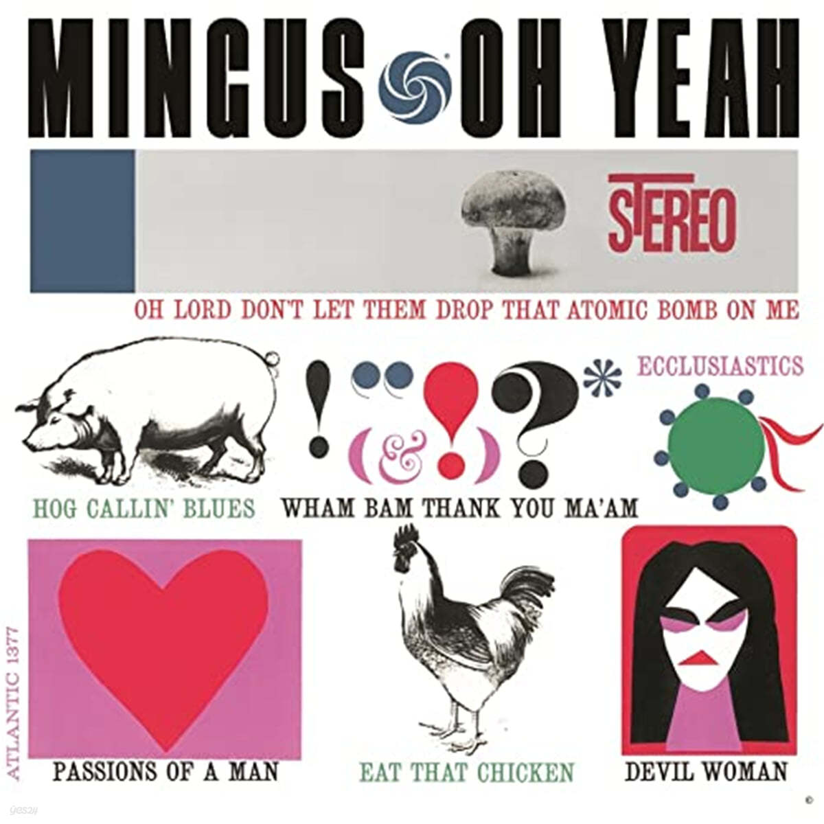 Charles Mingus (찰스 밍거스) - Oh Yeah [LP]