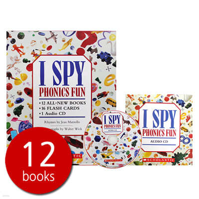 ݶƽ I Spy Phonics Fun - ۺ 12 Ʈ With CD( ȣȯ)
