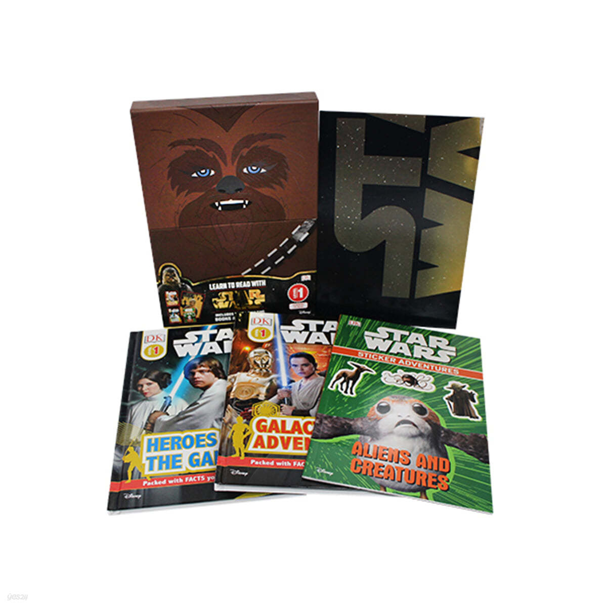 DK Learn to Read with Star Wars 3 Books : Chewbacca (Level 1)