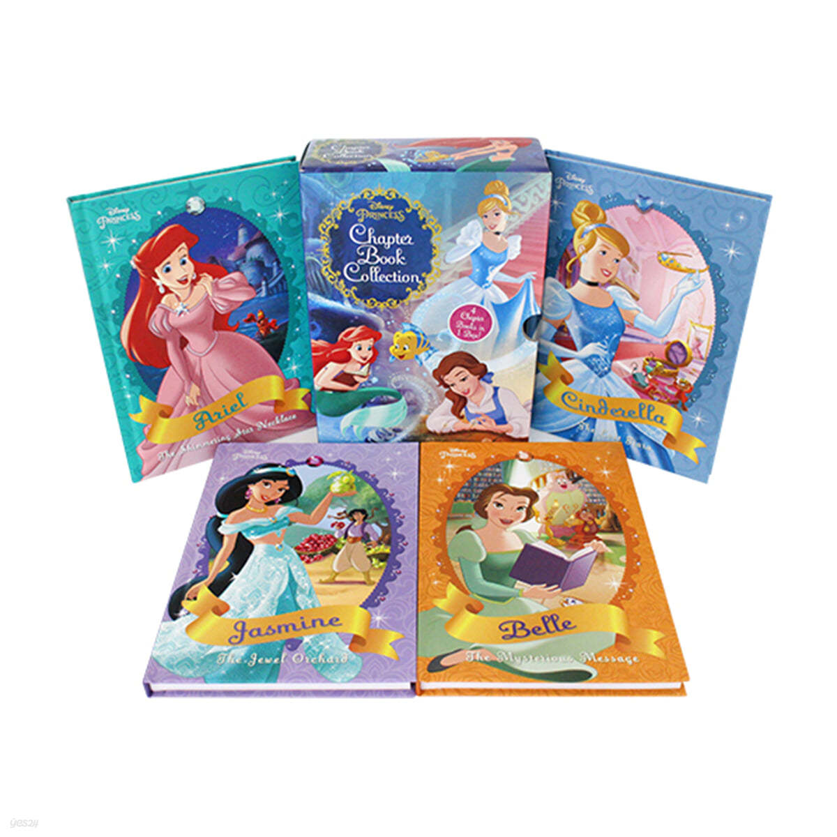  디즈니 프린세스 4종 챕터북 세트 : Disney Princess Chapter Book Collection