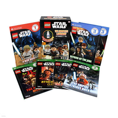DK Lego Star Wars The Complete Library~Episodes 1~7 Set