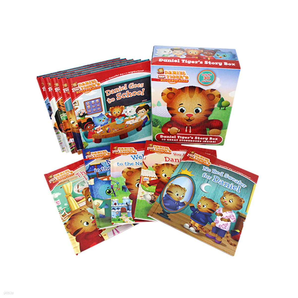 Daniel Tiger's Story Box 10 Great Storybooks Inside! - 예스24