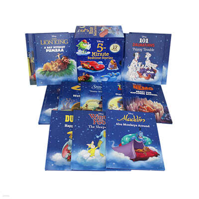 Disney 5-Minute Bedtime Stories (Includes 12 Stories)
