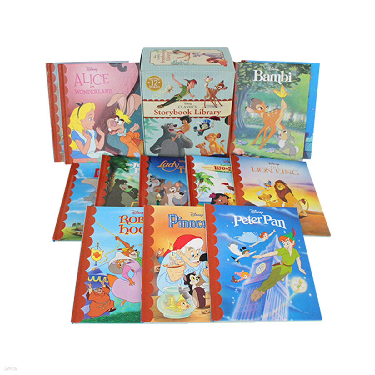 디즈니 클래식 스토리북 12종 세트 : Disney Classics Storybook Library 