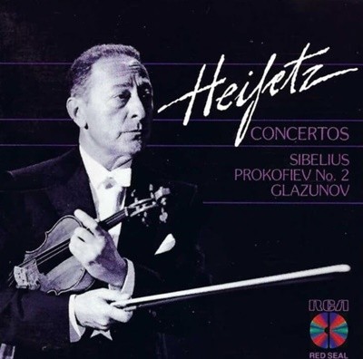 Sibelius , Prokofiev : Concertos - 하이페츠 (Jascha Heifetz)(US발매)