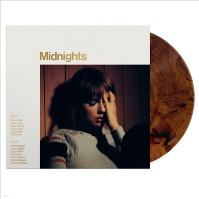 Taylor Swift — Midnights (Mahogany Edition) 앨범 커버