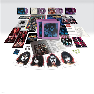 Kiss - Creatures Of The Night (40th Anniversary)(Super Deluxe Edit)(5CD+Blu-ray Audio+Book Boxset)