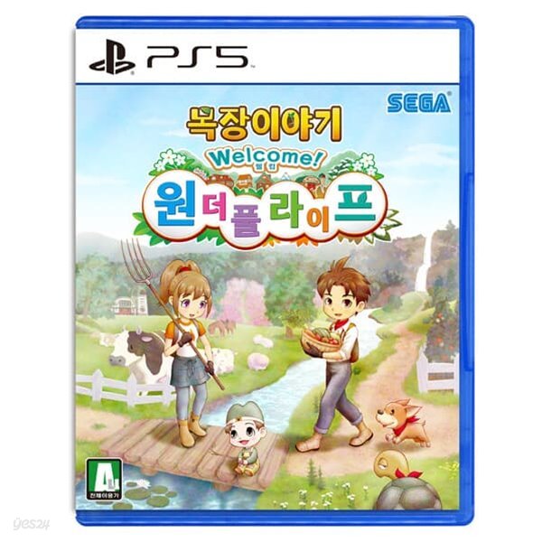 PS5 목장이야기 웰컴 원더풀라이프 한글 초회판 특전의상