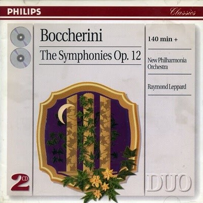 [수입] Boccherini - The Symphonies Op.12 / New Philharmonia / Leppard (2CD)