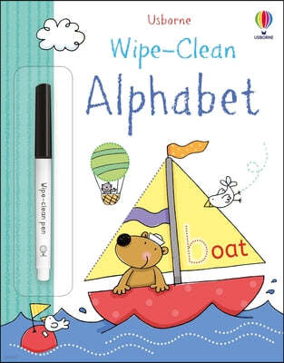 Wipe-Clean Alphabet: A Kindergarten Readiness Book for Kids