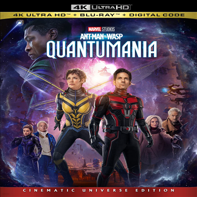 Ant-Man And The Wasp: Quantumania (Ʈǰ ͽ: ҸŴϾ) (4K Ultra HD+Blu-ray)(ѱ۹ڸ)