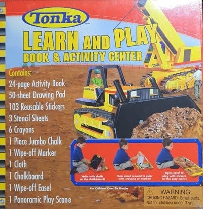 Tonka Learn and Play Book and Activity Center (paperback)