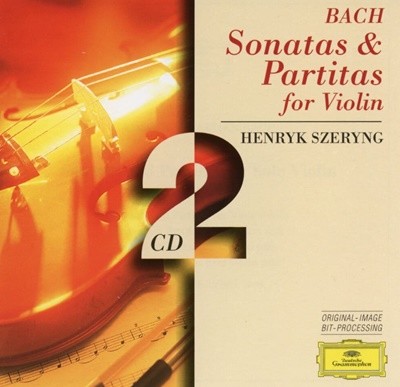 헨릭 쉐링 - Henryk Szeryng - Bach Sonatas & Partitas For Violin 2Cds [독일발매]