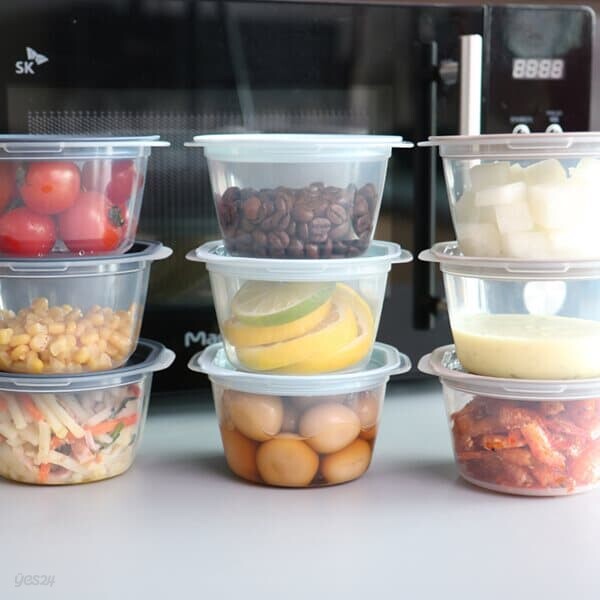 보노쿡 밀폐용기 275ml x 4P 집밥소분 냉동밥 전자레인지그릇 - 예스24