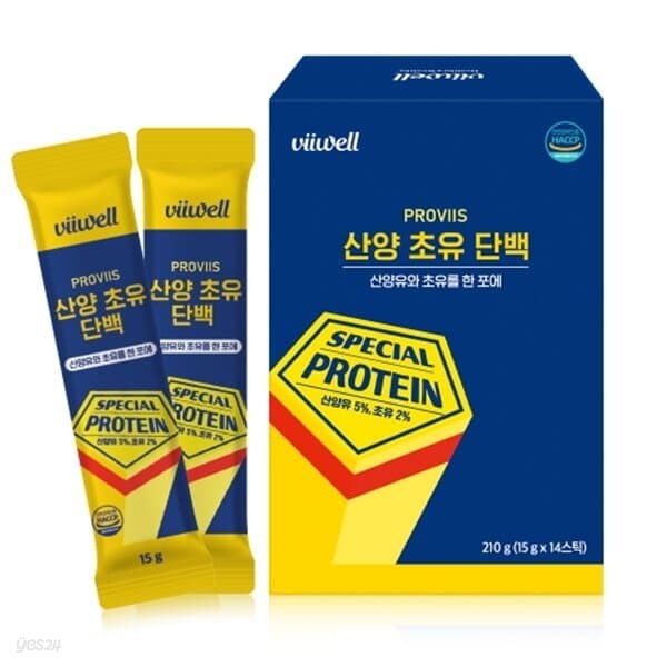 PROVIIS 산양 초유 단백 15g x 14스틱