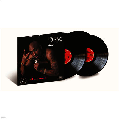 2Pac,Tupac Shakur — All Eyez On Me lLtd) 앨범 커버