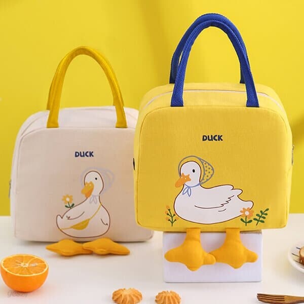 OMT 오리 보온 보냉 도시락 가방 피크닉 파우치
