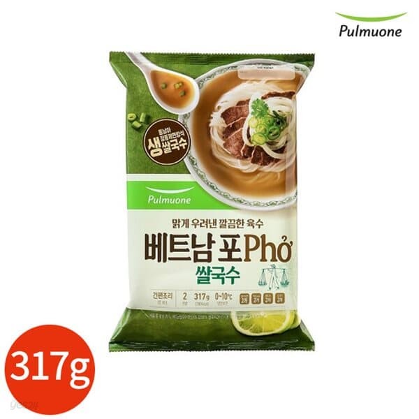 풀무원 베트남 쌀국수 Pho 317g x 1봉 (2인분)