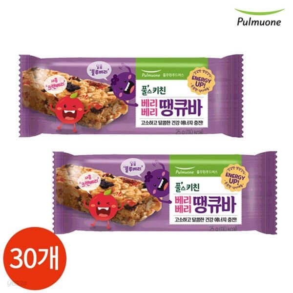 풀무원 풀스키친 베리베리 땡큐바 25g x 30개