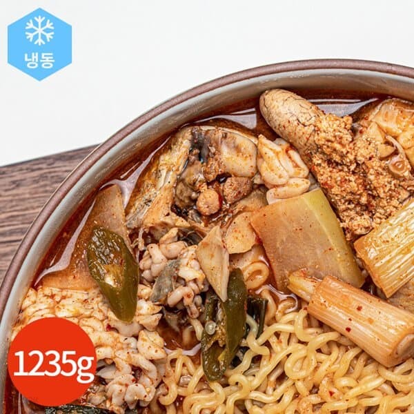 밀키트 얼큰 동태 알탕 1235g