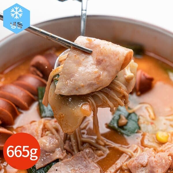 밀키트 프리미엄 부대찌개 665g