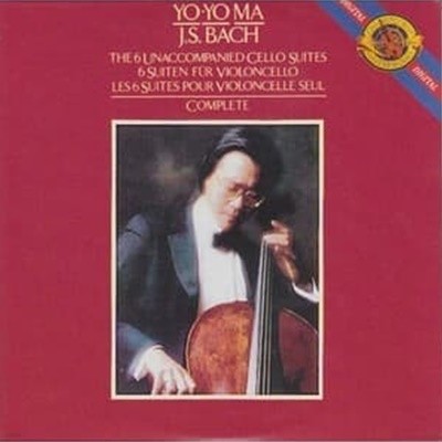 Yo-Yo Ma / 바흐: 6개의 무반주 첼로 모음곡 (Bach: 6 Unaccompanied Cello Suites Complete) (2CD/CC2K7025)