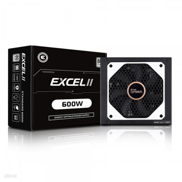 에너지옵티머스 EXCEL II 600W 80PLUS STANDARD 230V EU