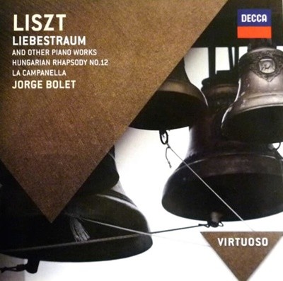 Liszt :  Liebestraum And Other Piano Works 사랑의 꿈 (피아노 명곡집) - 볼레 (Jorge Bolet)(EU발매)