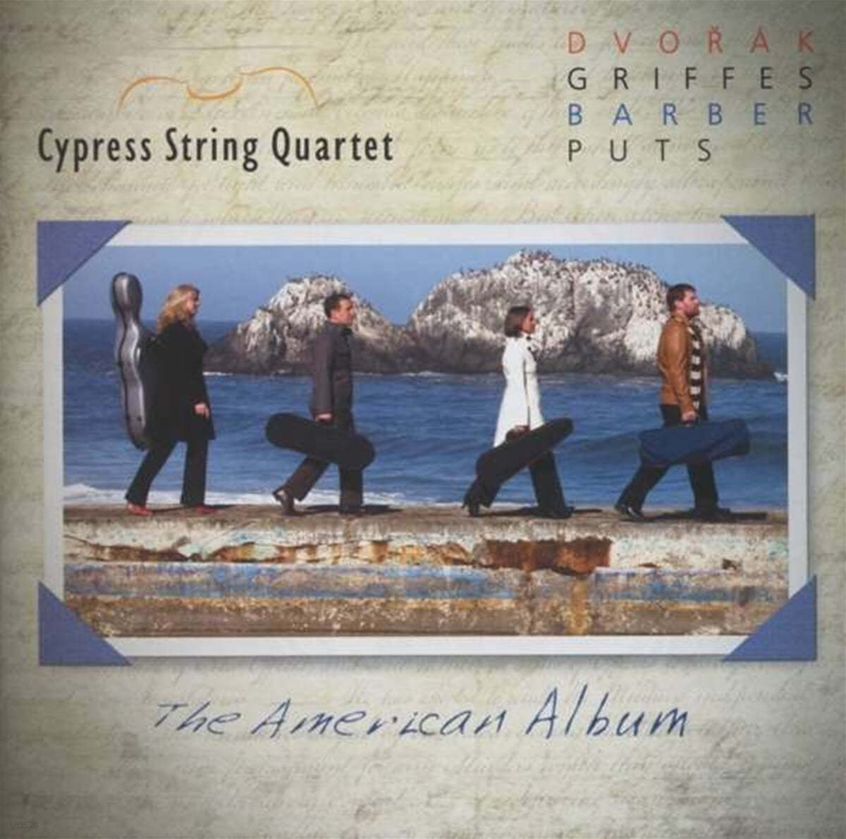 Cypress String Quartet 드보르작: 현악 사중주 12번 &#39;아메리칸&#39; / 바버: 현악 사중주 b단조 외 (Dvorak: String Quartet Op.96 &#39;American&#39; / Barber: String Quartet Op.11) 
