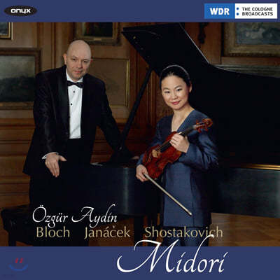 Midori   / ߳üũ / Ÿںġ: ̿ø ҳŸ (Bloch / Janacek / Shostakovich: Violin Sonatas) 