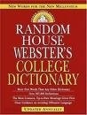 RANDOM HOUSE WEBSTER`S COLLEGE DICTIONARY