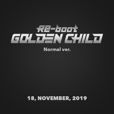 [미개봉] 골든 차일드 (Golden Child) / 1집 - Re-boot (Normal Ver./모서리눌림)(희귀