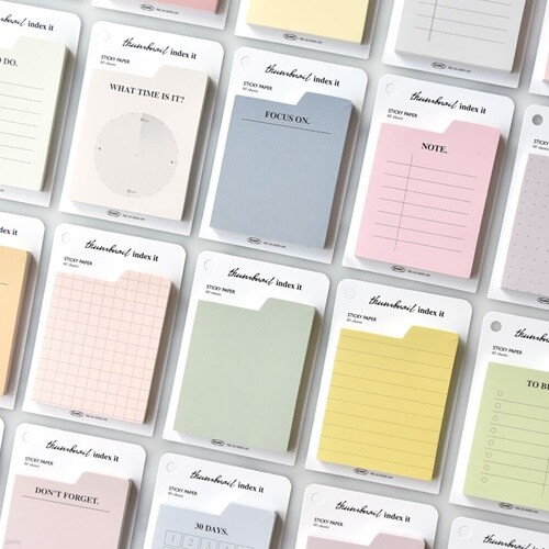 [예스24배송] 썸네일인덱스잇 (점착 메모지)