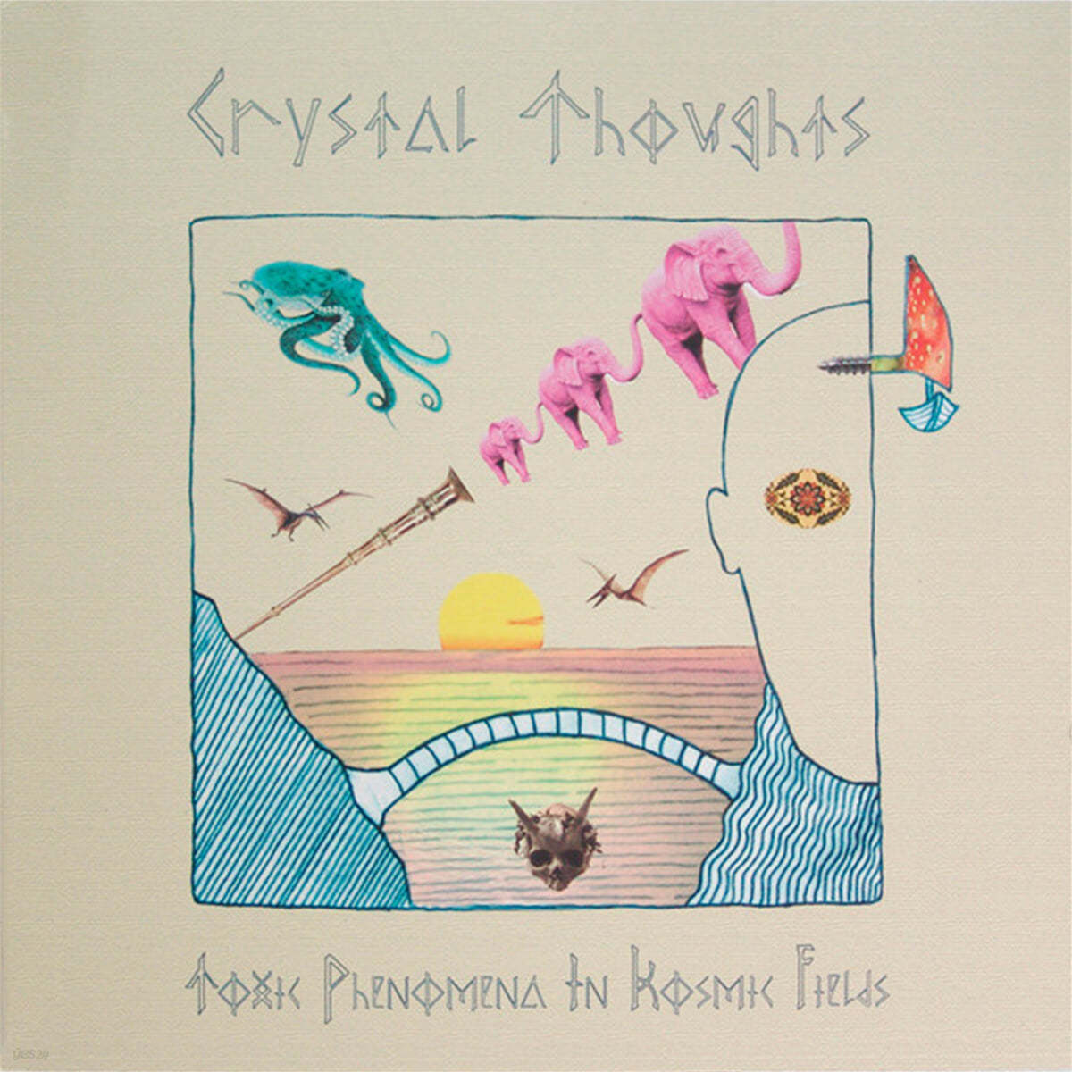 Crystal Thoughts (크리스탈 쏘트) - Toxic Phenomena In Kosmic Fields [LP] 