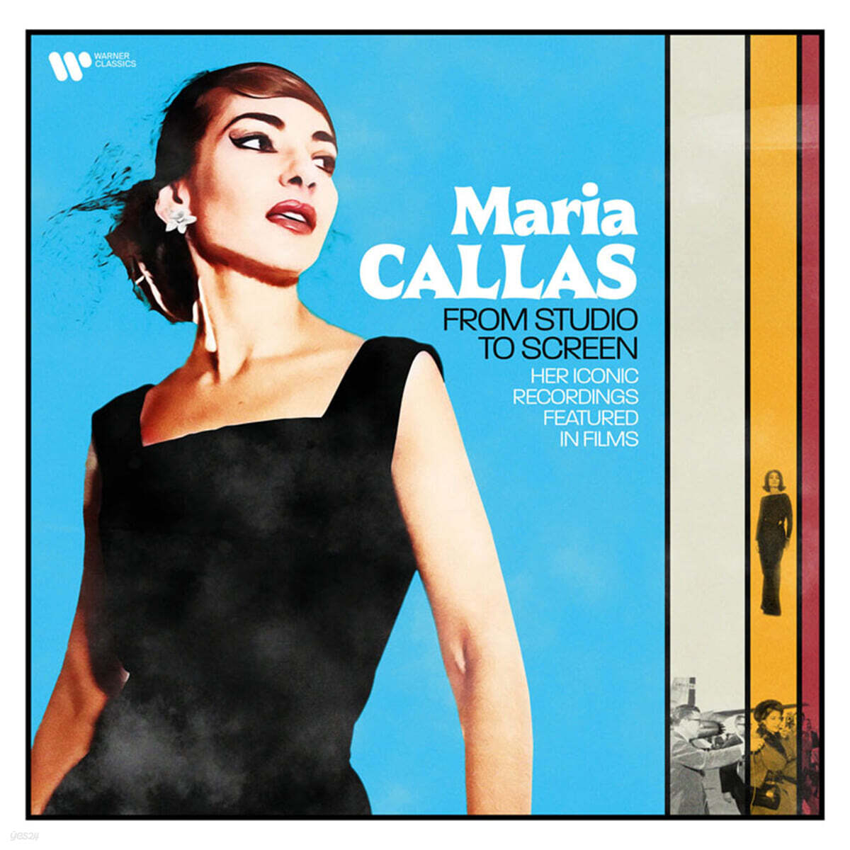 Maria Callas 마리아 칼라스가 부른 영화음악 모음집 (Callas From Studio to Screen) [LP]