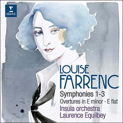 Laurence Equilbey  ķ:  1-3 (Louise Farrenc: Symphony, Overtures) 