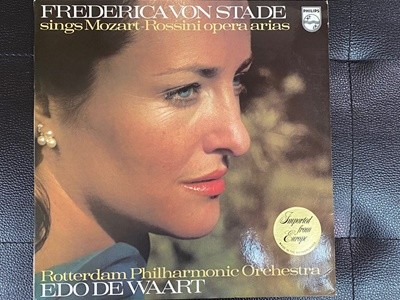 [LP] 프레데리카 폰 스타데 - Frederica Von Stade - Mozart Sings Arien Von Mozart U. Rossini LP [홀랜드반]