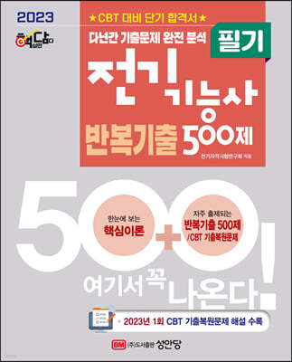 2023 핵담 전기기능사 필기 반복기출 500제