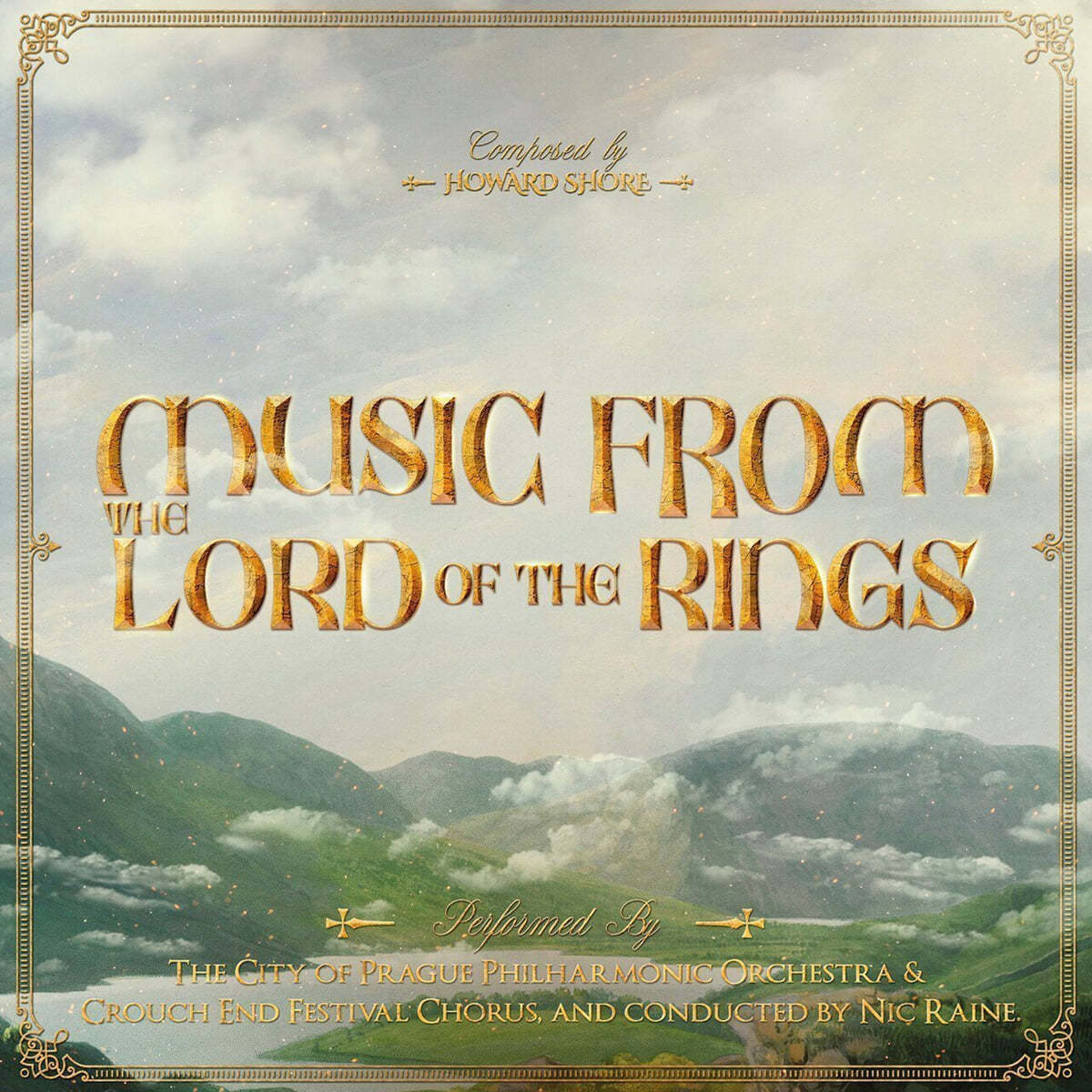 반지의 제왕 영화음악 (The Lord of the rings OST by Howard Shore) [밤색 컬러 3LP] 