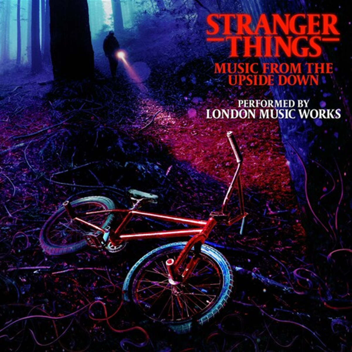 기묘한 이야기 드라마음악 (Stranger Things OST by Kyle Dixon, Michael Stein) [투명 레드 &amp; 블루 컬러 2LP] 