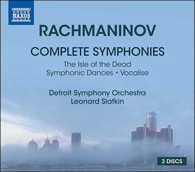 Leonard Slatkin 라흐마니노프: 교향곡 작품 전집 (Rachmaninov: Complete Symphonies, Isle of the Dead & Symphonic Dances)