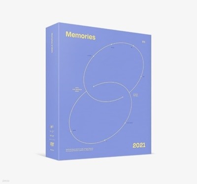 방탄소년단 BTS Memories of 2021 DVD