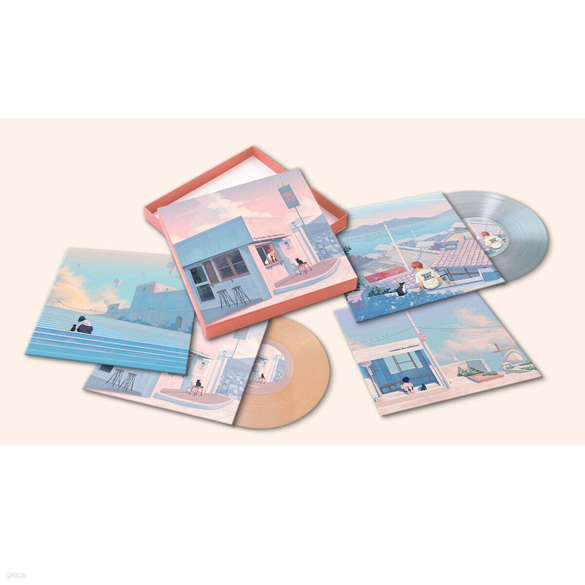 판타스틱 듀오 베스트 컬렉션 박스세트 [컬러 4LP]