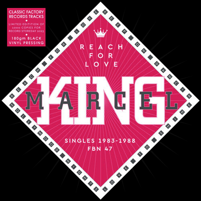Marcel King — Reach For Love: Singles 1983-88 앨범 커버