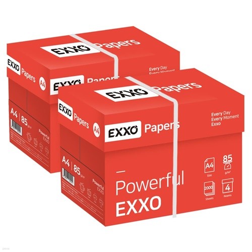(EXXO) A4 (A4) 85g 2000 2BOX