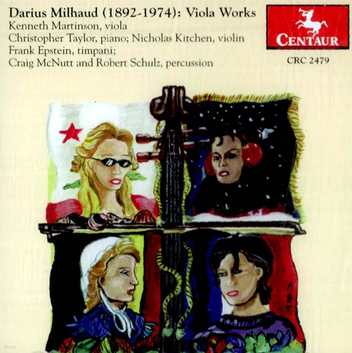 다리우스 미요: 비올라를 위한 작품집 (Darius Milhaud: Viola Works)