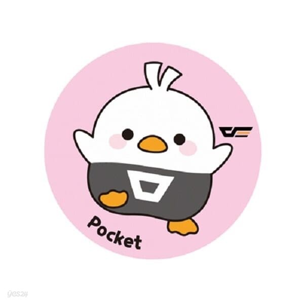 DARKFLASH Mascot DMP-25 원형 마우스 패드 (Pocket)