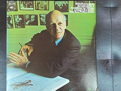 [LP] 레너드 번스타인 - Leonard Bernstein - William Schuman Symphony No.3 LP [U.S반]