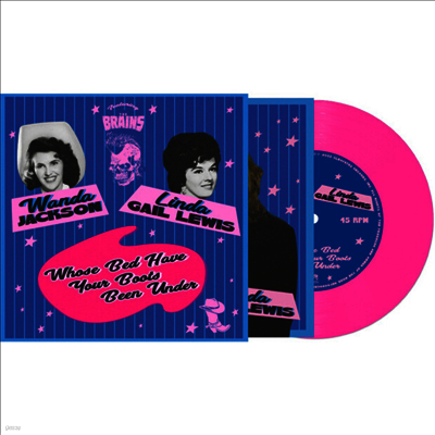 Wanda Jackson,Linda Gail Lewis — Whose Bed Have Your Boots Been Under? 앨범 커버