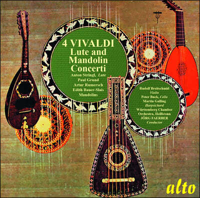 Jorg Faerber ߵ: Ʈ   ְ (Vivaldi: Lute & Mandolin Concertos)